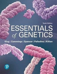 Essentials of Genetics – Paperback, by Klug William; Cummings – Acceptable