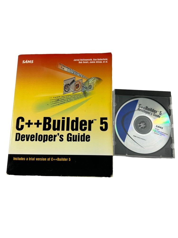 Sams Professional Ser.: C++ Builder 5 Developer’s Guide by Allsop and Jarrod