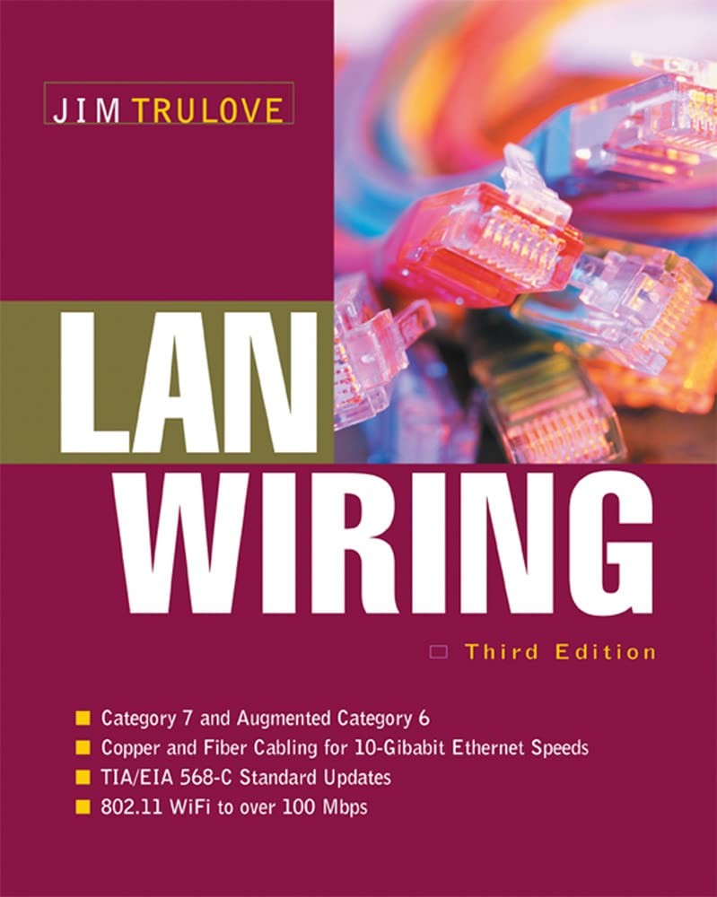 LAN Wiring – paperback Trulove, James