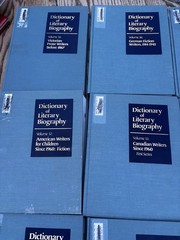 Dictionary of Literary Biography DLB Lot 10 Gale HC Literary Reference Books