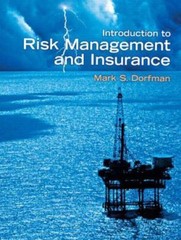 Introduction to Risk Management and Insu- paperback, 9780132242271, Dorfman, new