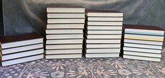 Britannica Book of the Year 1956-1986 Leather Hardcover Set 31 Volumes Excellent