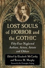 Elizabeth McCarthy Lost Souls of Horror and the Gothic (Paperback) (UK IMPORT)