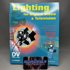 Lighting For Digital Video & Television 2002 CMP Books DV Expert Series Jackman
