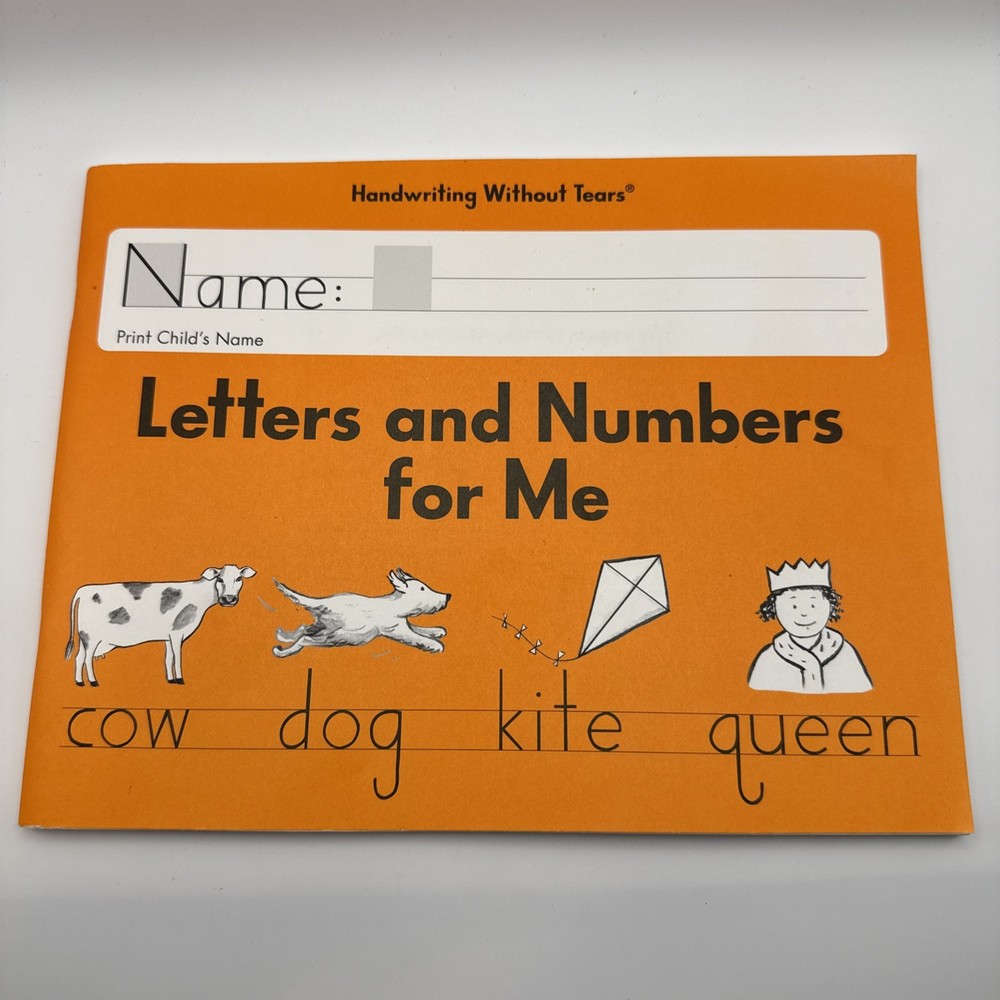 Letters and Numbers for Me by Jan Z. Olsen (Trade Paperback) No Writing In It!