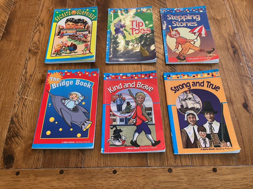 A Beka 1st grade assorted readers
