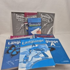 ABEKA Language Arts 4 3rd Edition-Language A/Spelling/Lesson Plans Set of 10