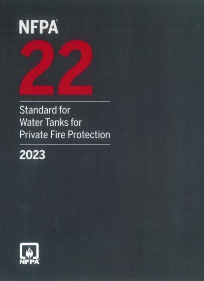 NFPA 22 Standard for Water Tanks for Private Fire Protection 2023 PB