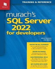 Bryan Syverson Murach’s SQL Server 2022 for Developers (Paperback)