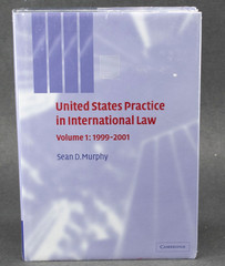 United States Practice In International Law Volume 1: 1999-2001 NEW