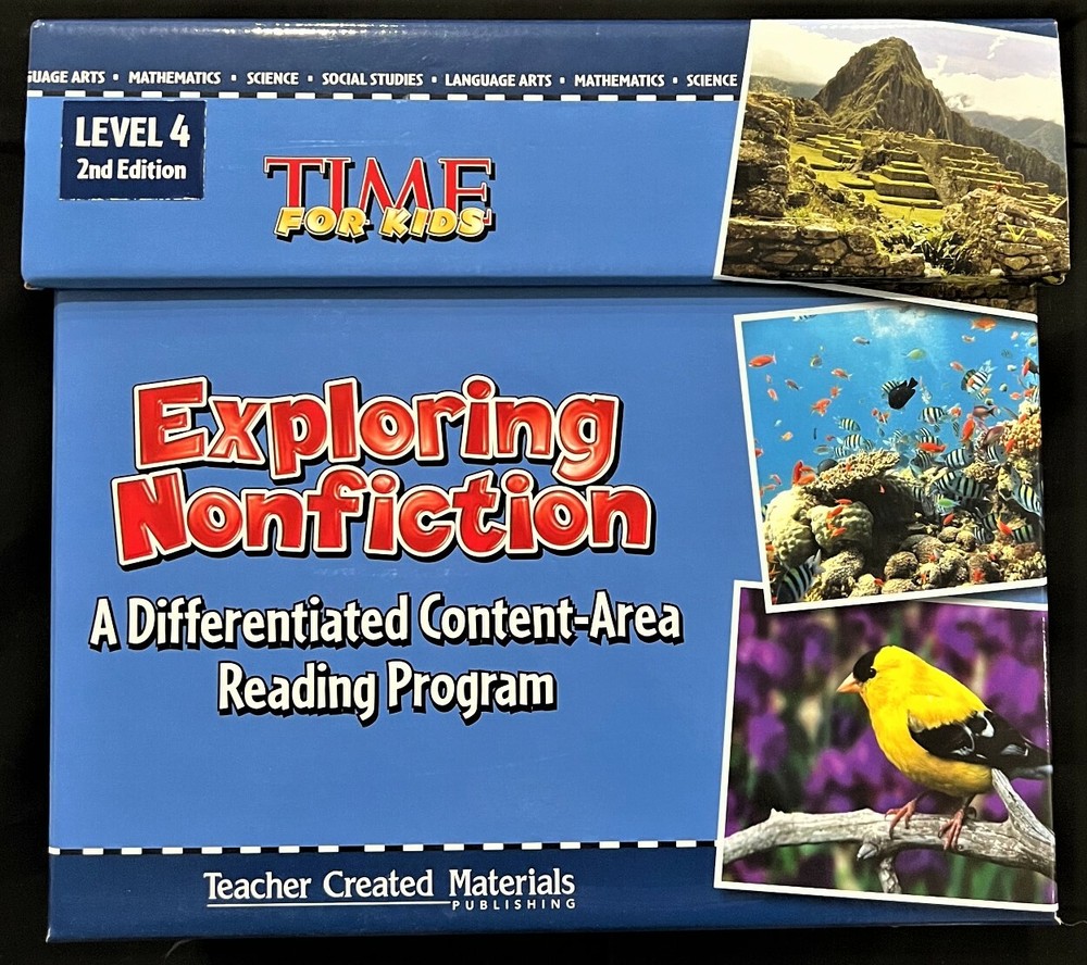 4th – Time for Kids EXPLORING NONFICTION Differentiated Content-Area Reading SET