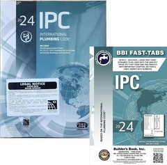 IPC 2024 International Plumbing Code with BBI Fast Tabs Builders 2024 Paperback
