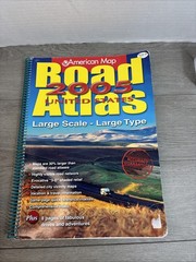 American Map 2005 United States Road Atlas Large Scale – Large Type