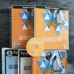 BJU Press Geometry (4th Ed.) Teacher’s Editions, Student Text, Tests & Keys