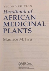 Handbook of African Medicinal Plants