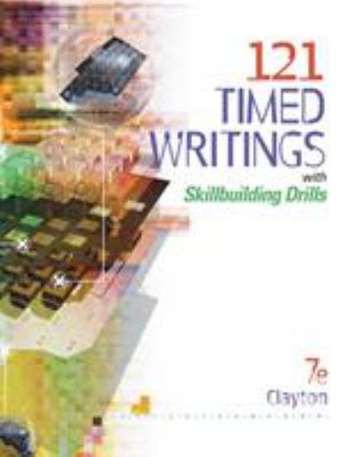 121 Timed Writings Spiral Dean Clayton