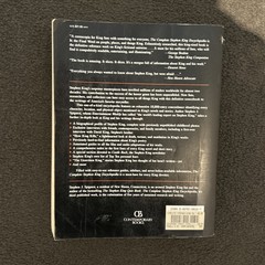 The Complete Stephen King Encyclopedia by Stephen J Spignesi – Rare