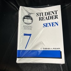 Wilson Reading System Student Reader, Levels 7-12, 3rd Edition NEW