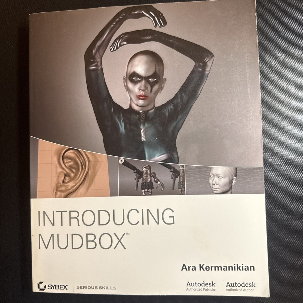 Introducing Mudbox by Ara Kermanikian (2010, Trade Paperback / DVD-ROM)