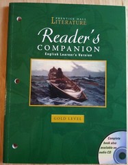 Adapted Reader’s Companion Workbook Gold Level 9th Grade 9 Homeschool Reading LN