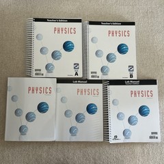 BJU Physics (3rd Ed) All Student & Teacher Books New