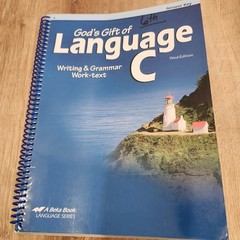 Abeka Grade 6 English Bundle: Language Arts C, Spelling Vocabulary Poetry & More