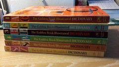 Vintage 1961 “Golden Book Illustrated Dictionary Set” Vol 1-6 A-Z Complete Set