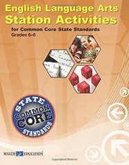 English Language Arts Station – Paperback, by Susan Brooks-Young – Very Good
