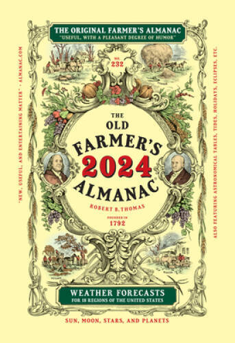 The 2024 Old Farmers Almanac Trade Edition – Paperback – VERY GOOD