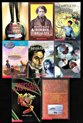 6th and Up – Scholastic ACTION – LEVEL 2 (8 books) for STRUGGLING READERS