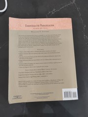 Essentials of Paralegalism Perfect William P. Statsky