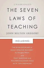 The Seven Laws of Teaching: New – Paperback, by Gregory John Milton – Acceptable