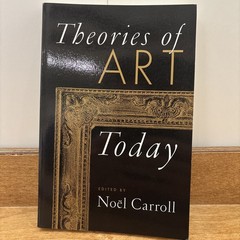 Theories of Art Today by Noel Carroll (2000, Trade Paperback) 1st Ed Review Copy