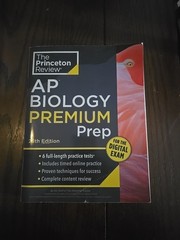 The Princeton Review AP Biology Premium Prep 28th Edition Study Guide Book