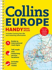 Collins Handy Road Atlas Europe [New Edition] Spiral Collins Maps