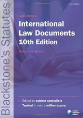 Blackstone’s International Law Documents (Bla… by Evans, Malcolm D. 0199582440