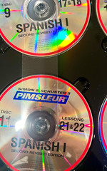 Simon Schuster’s Pimsleur Spanish I Second Revised Edition 16 CD Set 30 Lessons