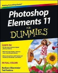 Photoshop Elements 11 for Dummies – 1118408217, paperback, Barbara Obermeier