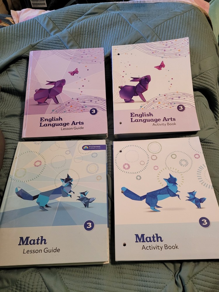K12 Summit Curriculum English Language Arts And Math Lesson And Activities Books