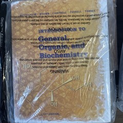 Introduction to General, Organic and Biochemistry by William Brown