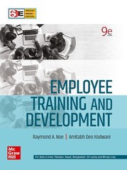 Employee Training and Development 9Ed by Raymond Andrew Paperback