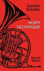 Horn Technique – 9780198162773, paperback, Gunther Schuller