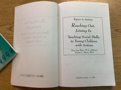Teaching Social Skills Children Students with Autism ASD Training Education Book