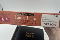 1994 Thomas Nelson Nelson Classic Giant Print Reference Bible English- READ!