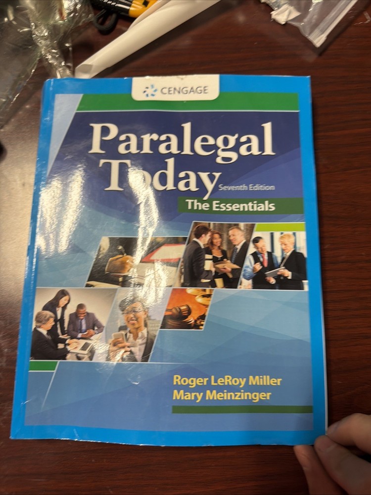 Mindtap Course List Ser.: Paralegal Today : The Essentials by Roger LeRoy Miller