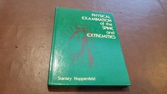 Physical Examination of the Spine and Extremities by Hoppenfeld (Hardcover, 1976