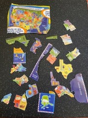 Vocabulary Vine – Word Roots & Definitions Bingo & Magnetic US States Puzzle