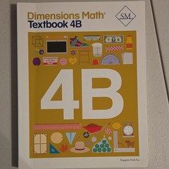 Dimensions Math Textbook 4B Elementary Mathematics Paperback Singapore Math