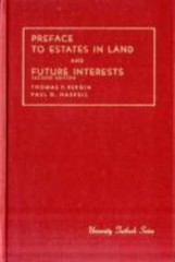 Bergin and Haskell’s Preface to Estates in- paperback, 0882771841, Thomas Bergin
