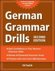 German Grammar Drills (NTC Foreign Language) – Paperback By Swick, Ed – GOOD